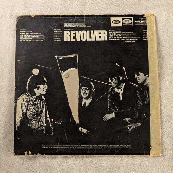 The Beatles Revolver Vinyl LP Record Album 33 RPM LP - Picture 3 of 7